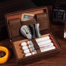 COHIBA高希霸古巴雪茄烟蒙特罗密欧特粗细支雪茄便携式旅行保湿盒