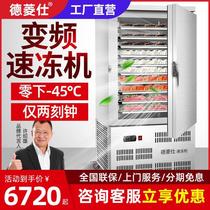 徳菱仕速冻机 包子冷冻冰柜饺子速冻冰箱海参液氮速冻柜商用冷柜