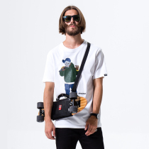 mackar原创设计潮牌小鱼板滑板包单肩多功能手提滑板包袋男X力