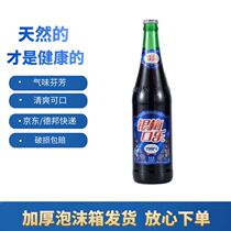 600毫升*6/12玻璃瓶银梅口乐禹州特产碳酸汽水饮料