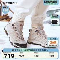 MERRELL迈乐MOAB 3 MID WP专业防泼水耐磨户外运动男女登山徒步鞋