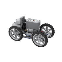 兼容乐高积木电动齿轮工程机械组模型科技教育拼装铰链车遥控车
