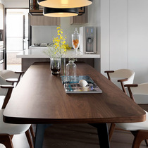 白蜡木餐桌椅组合长方形小户型一桌四椅北欧原木家用饭桌实木餐桌
