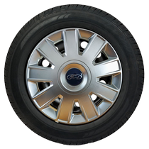 09-13款经典福克斯汽车钢圈轮毂盖装饰盖轮罩塑料轮胎保护盖15寸