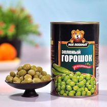 俄罗斯风味罐头莫依的爱牌原装青豆粒罐头开罐即食速食品越南进口