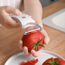 日本双头两用削皮刀刨刀 家用多功能厨房瓜果水果去皮刀刮皮器