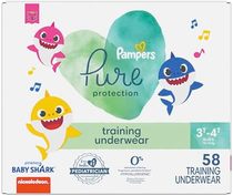 Pampers Pure Protection Training Pants Baby Shark - Size 3T-