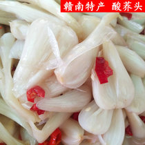 江西特产酸辣藠头新鲜茭头腌制泡菜农家自制酸荞头荞子下饭菜500g