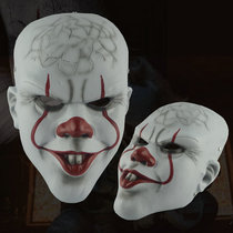 影视面具恐怖小丑回魂面具节日派对舞会搞笑小丑面具装饰品挂件