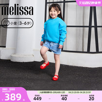 Melissa梅丽莎蝴蝶结复古时尚玛丽珍可爱简约小童单鞋果冻鞋32803