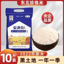 新货东北香稻大米量贩装圆粒长粒香非五常非稻花香10斤珍珠米