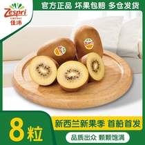 zespri佳沛新西兰阳光金果4-8粒装新鲜猕猴桃整箱包邮奇异果大果