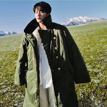 老式防寒棉服棉袄外套冬季加厚长款迷彩大学生穿搭男东北军大大衣
