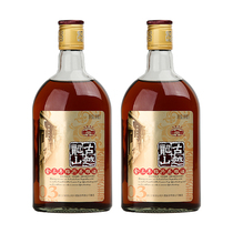 【直播链接】古越龙山绍兴黄酒金三年半干型花雕酒500ml*2瓶