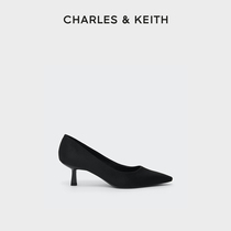 【母亲节礼物】CHARLES&KEITH女鞋CK1-60361352通勤尖头高跟单鞋