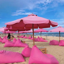 户外防水定制创意网红海边沙滩庭院休闲榻榻米躺椅懒人沙发豆袋