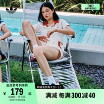 NOTITLE联名运动短裤女装春夏adidas阿迪达斯官方三叶草IN1074