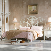 合伟设计爱丽丝 高档铁床铁艺床双人床现代简约欧式风格1.5米
