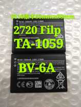 NOKIA诺基亚手机2720Filp电池BV-6A原装8110大版本TA-1059BA-1048