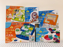 现货包邮日本kumon公文式教具桌面游戏早教玩具小蛇滚球钟表分数