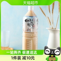 【韩国进口】熊津糙米味饮料1.5L*2瓶大瓶米露玄米汁谷物米浆