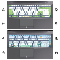 神舟战神TX9-CA7DP键盘膜16.1寸神州笔记本电脑保护膜贴膜贴纸贴