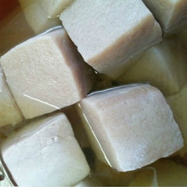 湖南新化特产手工魔芋魔芋粉做的成品熟魔芋豆腐真空包装