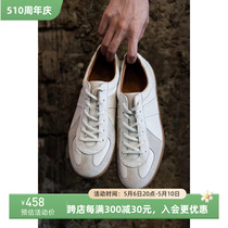上海现货GAT复古德训鞋休闲鞋小白鞋圆头牛皮鞋男女运动鞋板鞋