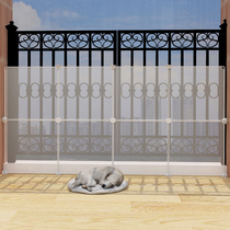 狗狗阳台挡板宠物围栏猫栅栏防护栏室内隔离门栏简易塑料免打孔