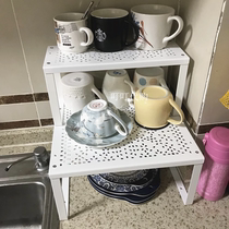 宜家瓦瑞拉搁板转角柜厨房餐具碗碟杯收纳整理置物架单多层可叠加
