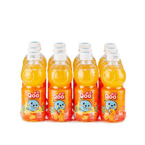 美汁源酷儿Qoo橙汁橙子果汁饮品饮料300毫升*12瓶柠檬水果混合