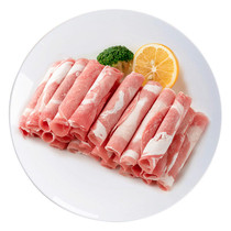 冷冻呼伦沁羔羊羊肉片肉卷1000g/袋羊肉卷优质厚薄适宜火锅食材