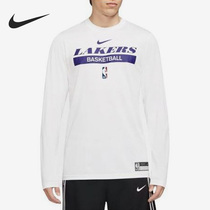 Nike/耐克官方正品NBA篮球圆领套头男子运动长袖T恤 DR6523-100