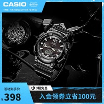 casio旗舰店AQ-S810运动防水潮流电子男士手表卡西欧官网官方正品