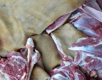 6月发货 大凉山会理土特产高山放养黑山羊新鲜骟羊肉连皮羊肉500G