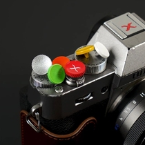 适用尼康ZF Z30富士XT30 XT20佳能索尼徕卡M相机快门按钮装饰配件