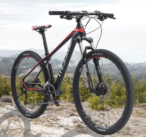 MISSILE米赛尔雷神500山地车30速碟刹超轻碳纤维单车自行车