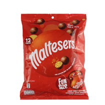 澳洲Maltesers麦提莎麦丽素夹心巧克力袋装144g小包便携年货糖果