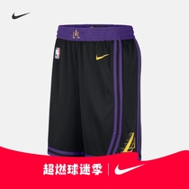 Nike耐克官方2023/24赛季洛杉矶湖人队NBA男子速干短裤夏季DX8706