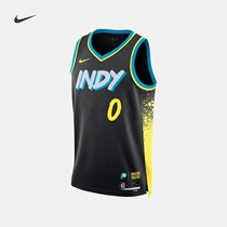 Nike耐克官方印第安纳步行者队NBA男速干球衣夏季美式舒适DX8504