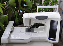 日本原装兄弟家用多功能大屏彩屏电脑绣花机台式缝纫机一体机