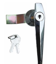 配电柜门锁MS304-1/A配电箱门锁执手锁带钥匙 长柄把手锁 箱柜锁