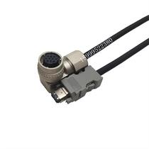 直销议价伺服马达编码器连接电缆线带弯型航空F插头 JZSP-CVP02-2