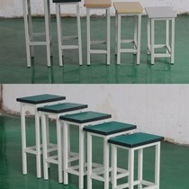 加高流水线凳子服装厂专用板凳车间工厂防静电方凳学生教室铁小凳