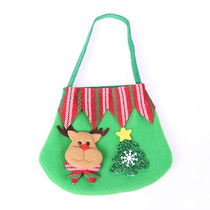 新款圣诞节苹果袋儿童糖果袋礼物袋平安夜蛇果包装盒创意手提袋装