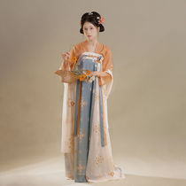 汉服公主裙成人女装中国风古装日常演出2024超仙连衣裙套装